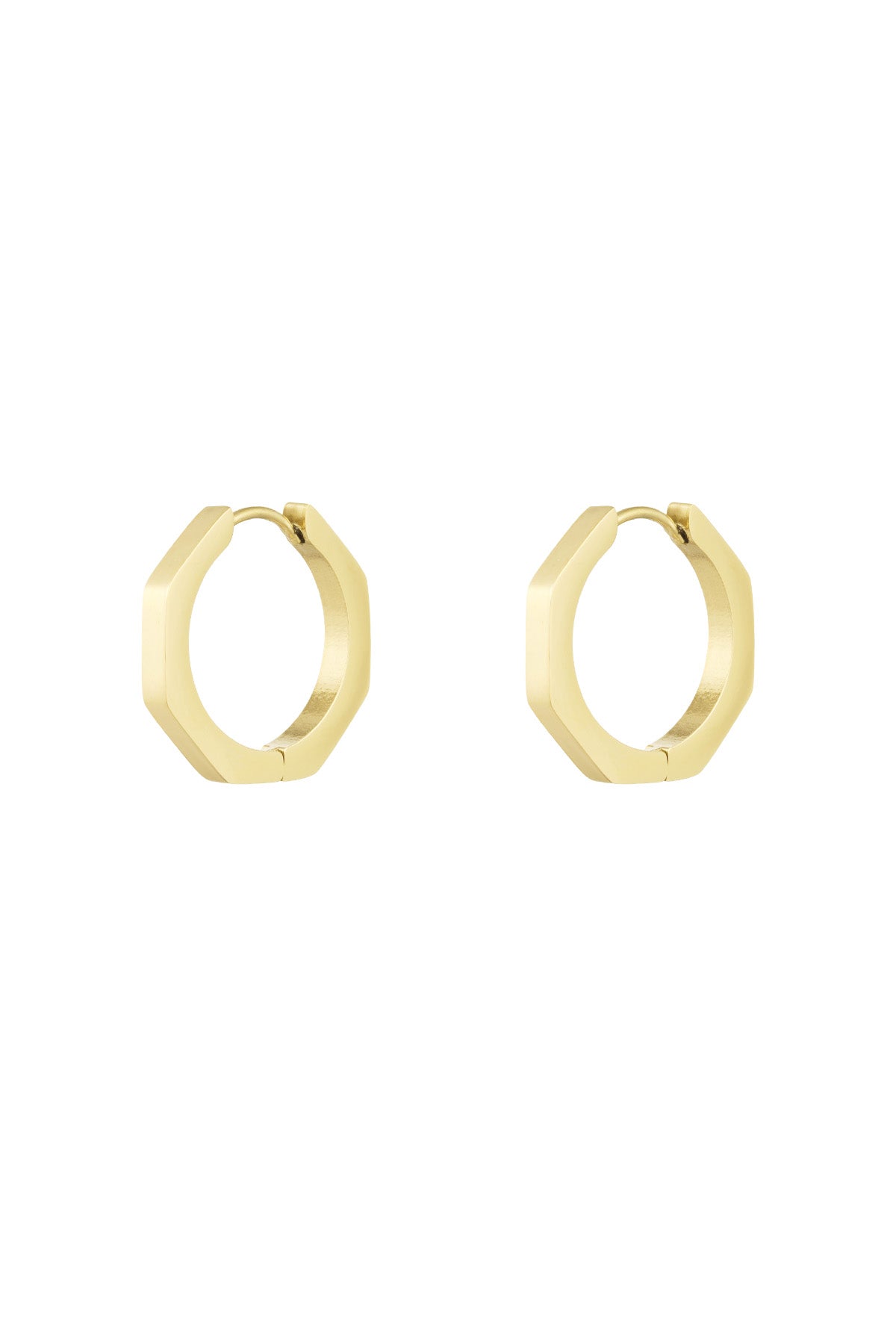 Classic Large Aspherical Hoop Earrings