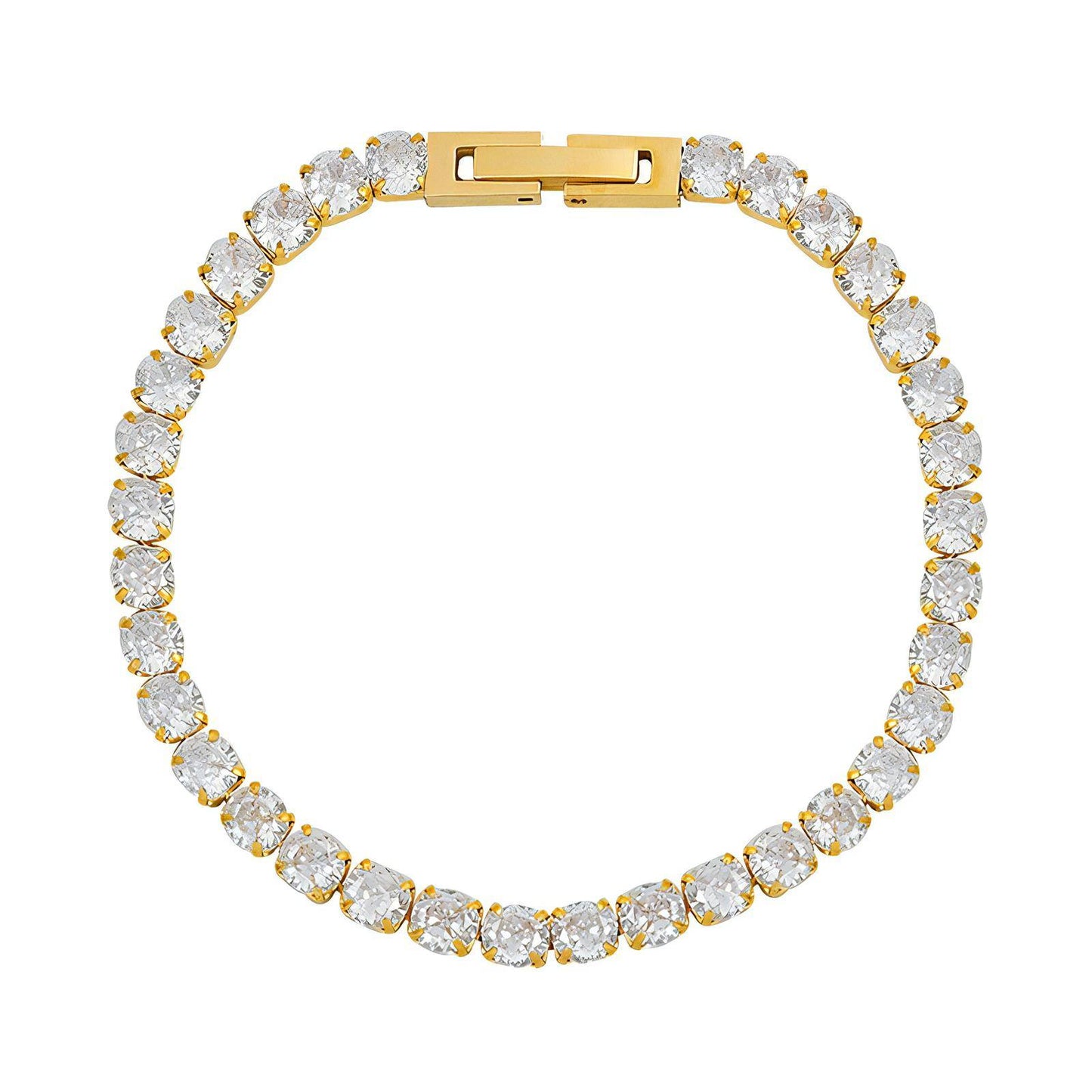 Sara Gold Tennis Bracelet