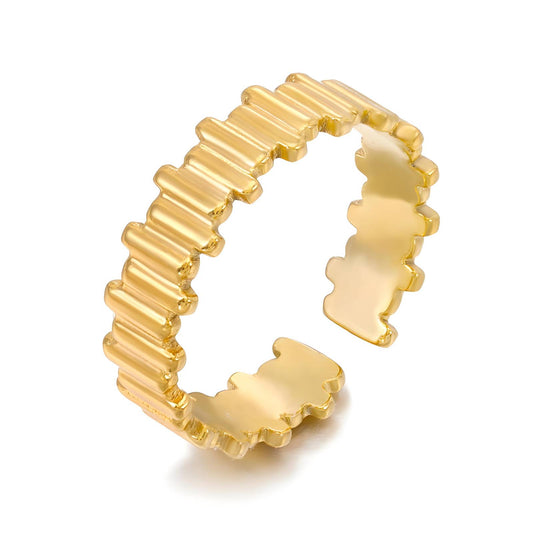 Lydia Adjustable Gold Ring