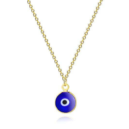 Evil Eye Blue Necklace