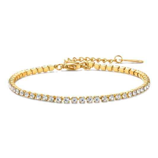 Veronica 18k Gold Tennis Bracelet